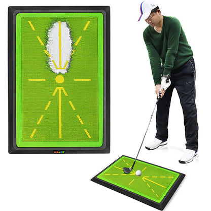 Precision Golf Swing Practice Mat