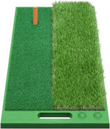 PGM Golf Hitting Mat Indoor Outdoor Mini Practice Durable PP Grass Pad Backyard Exercise Golf Training Aids Accessories DJD003